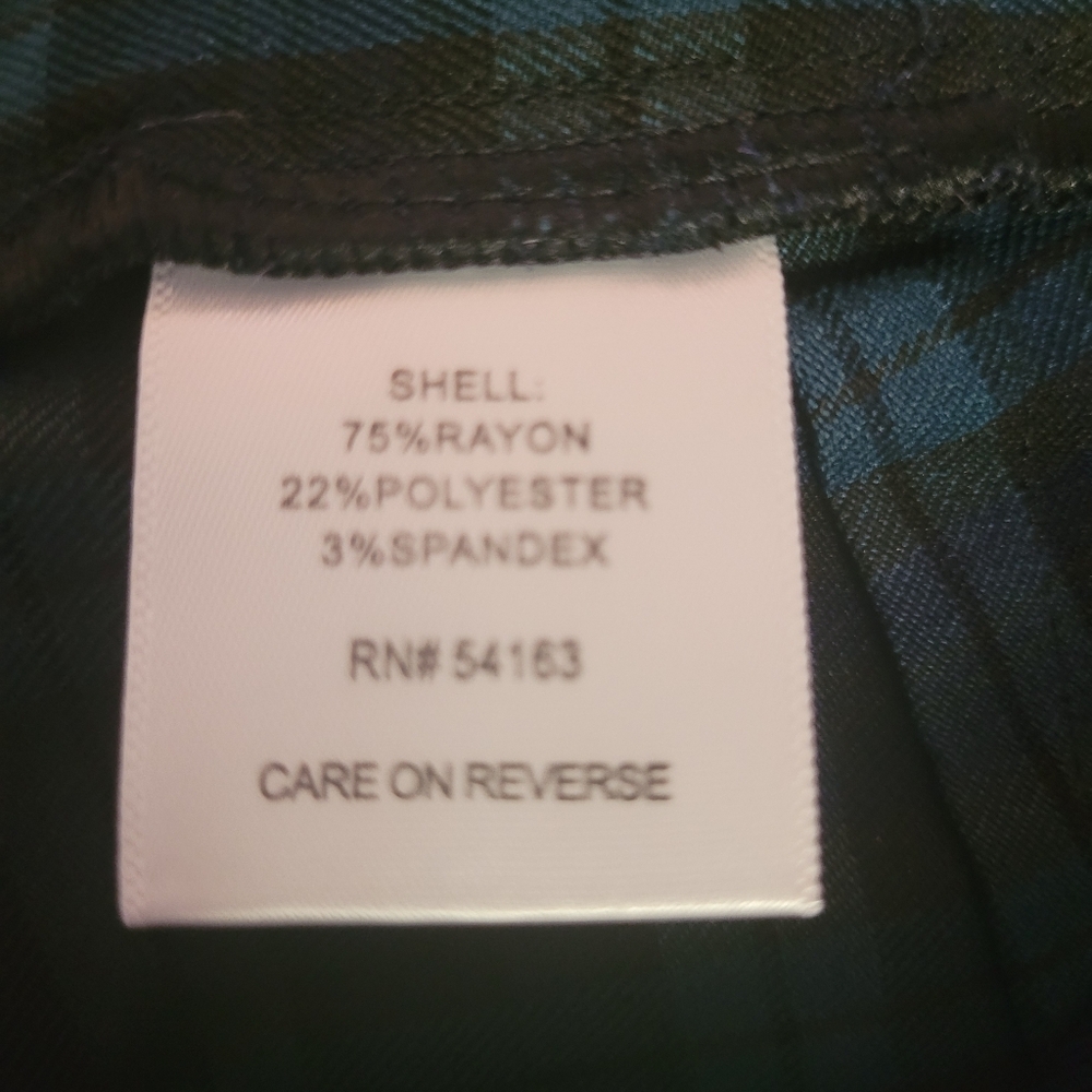 Tommy Hilfiger plaid leggings